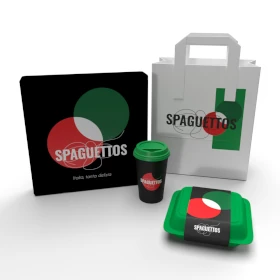 Logo y packaging pizzería